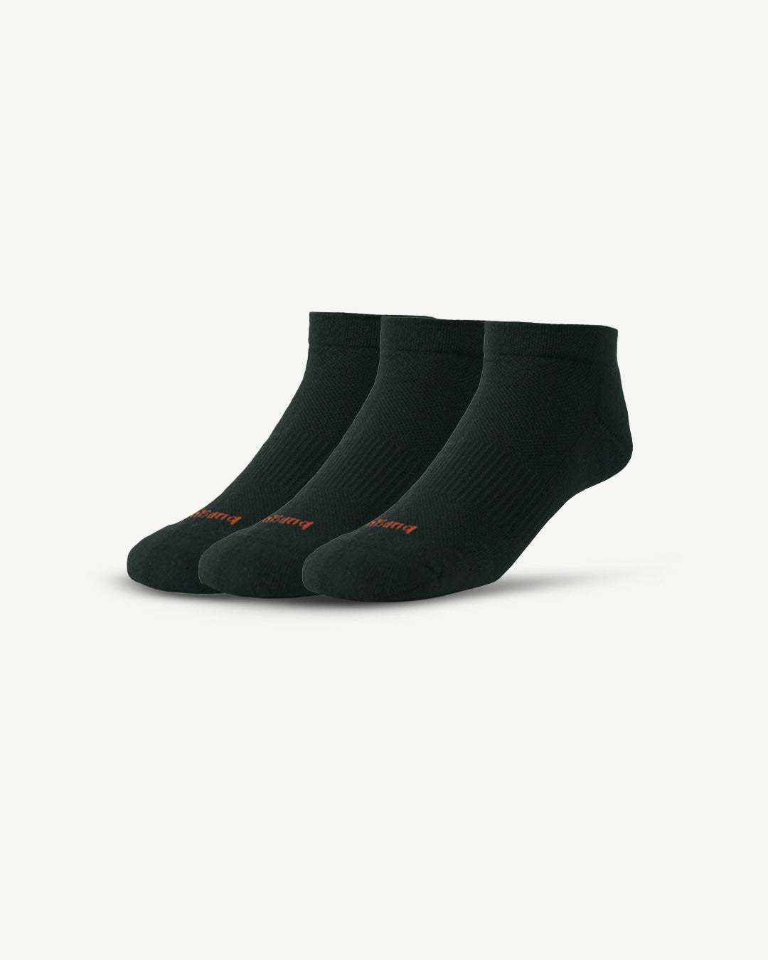TRIPACK TALONERA AFELPADA NEGRO MATE