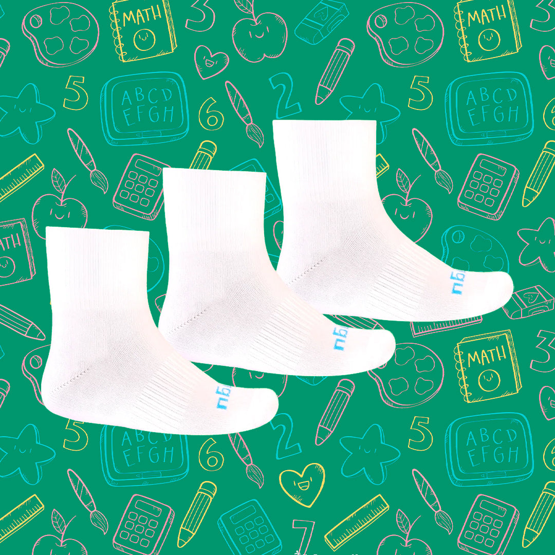TRIPACK KIDS MEDIA ALTURA LIGERA BLANCO ÓPTICO