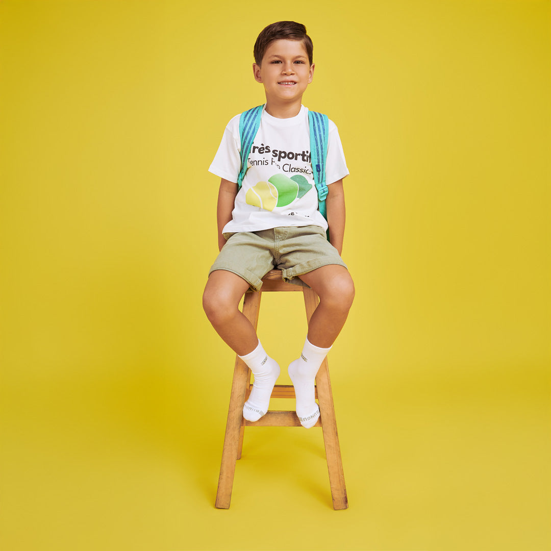 KIDS MEDIA ALTURA LIGERA BÁSICO BLANCO