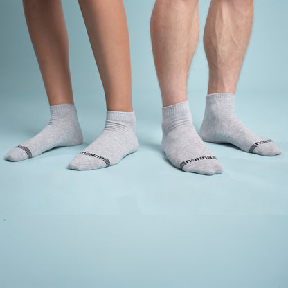 TRIPACK TALONERAS LIGERAS RIP BLANCO ÓPTICO, NEGRO, GRIS