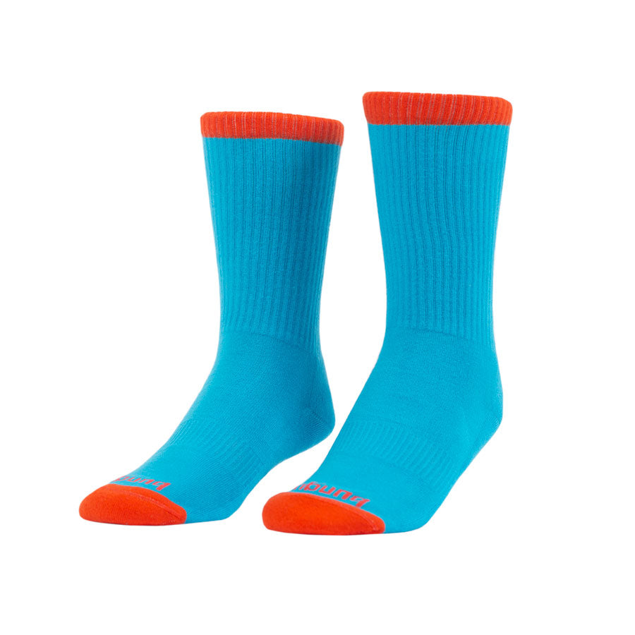 MEDIA ALTURA AFELPADA AZUL CIAN