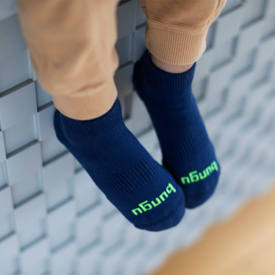 KIDS TALONERA AFELPADA AZUL NOCHE