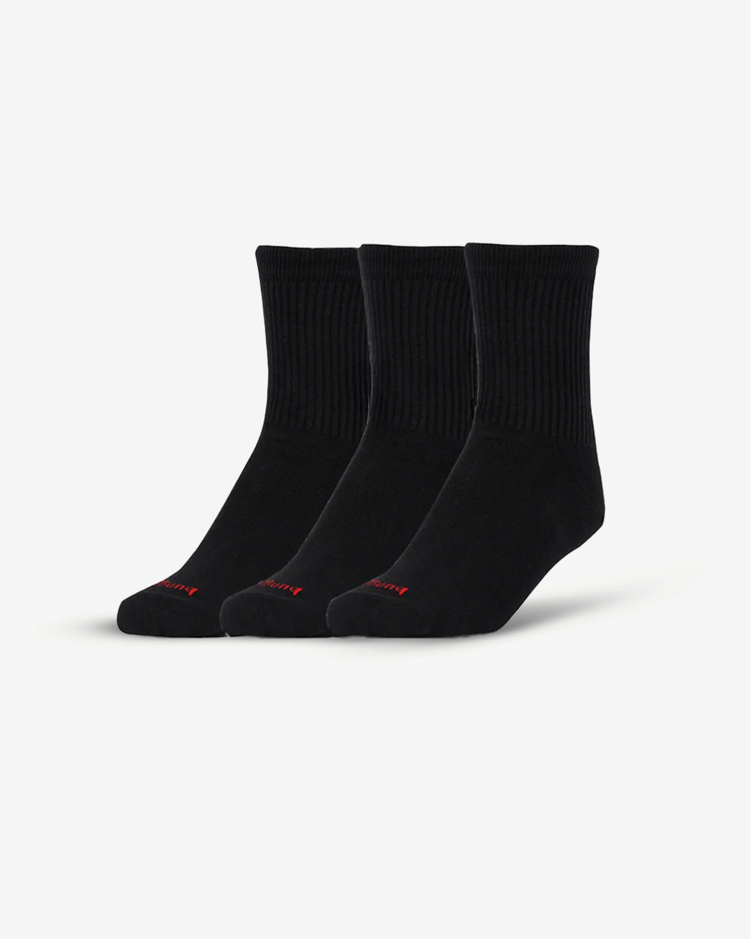 TRIPACK MEDIA ALTURA LIGERA NEGRO MATE